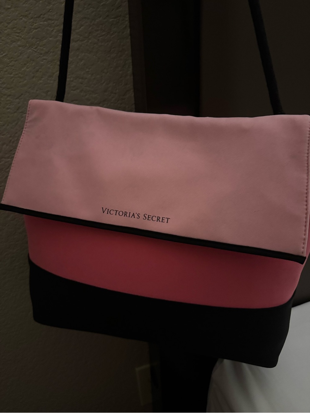 Victoria's Secret Pink Colorblock Crossbody Bag